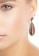 SHANTAL JEWELRY brown and gold White Topaz Smokey Quartz Earring with Gold Plated SH814AC93KJISG_2