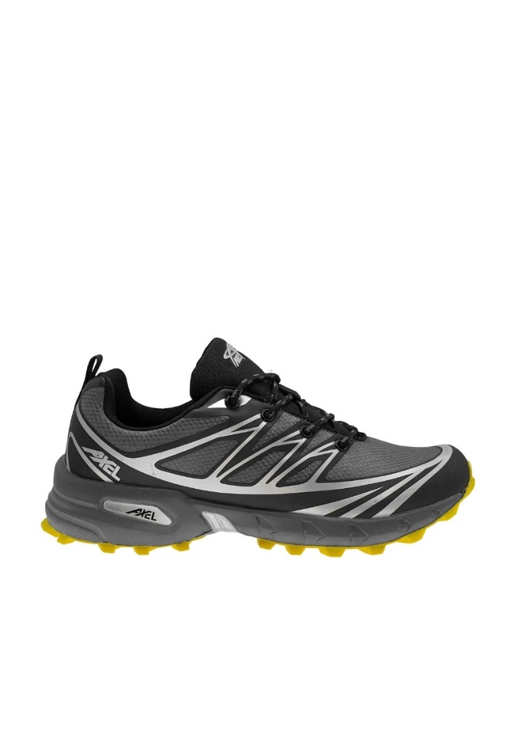 MIDZONE Men's Light Weight Hiking Lace Up Shoes GG-MA9802-GYL
