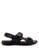 Louis Cuppers black Velcro Sandals BC81FSH622CBC0GS_1