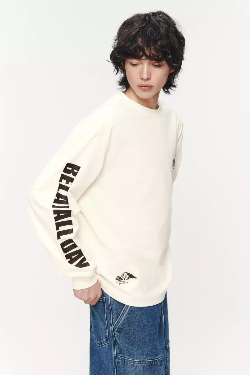 Loose Fit Long-sleeved top