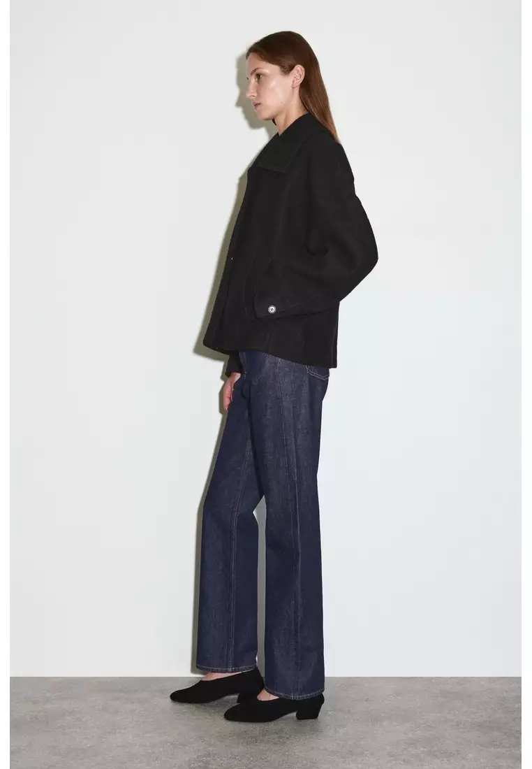 OVERSIZED BOILED-WOOL JACKET