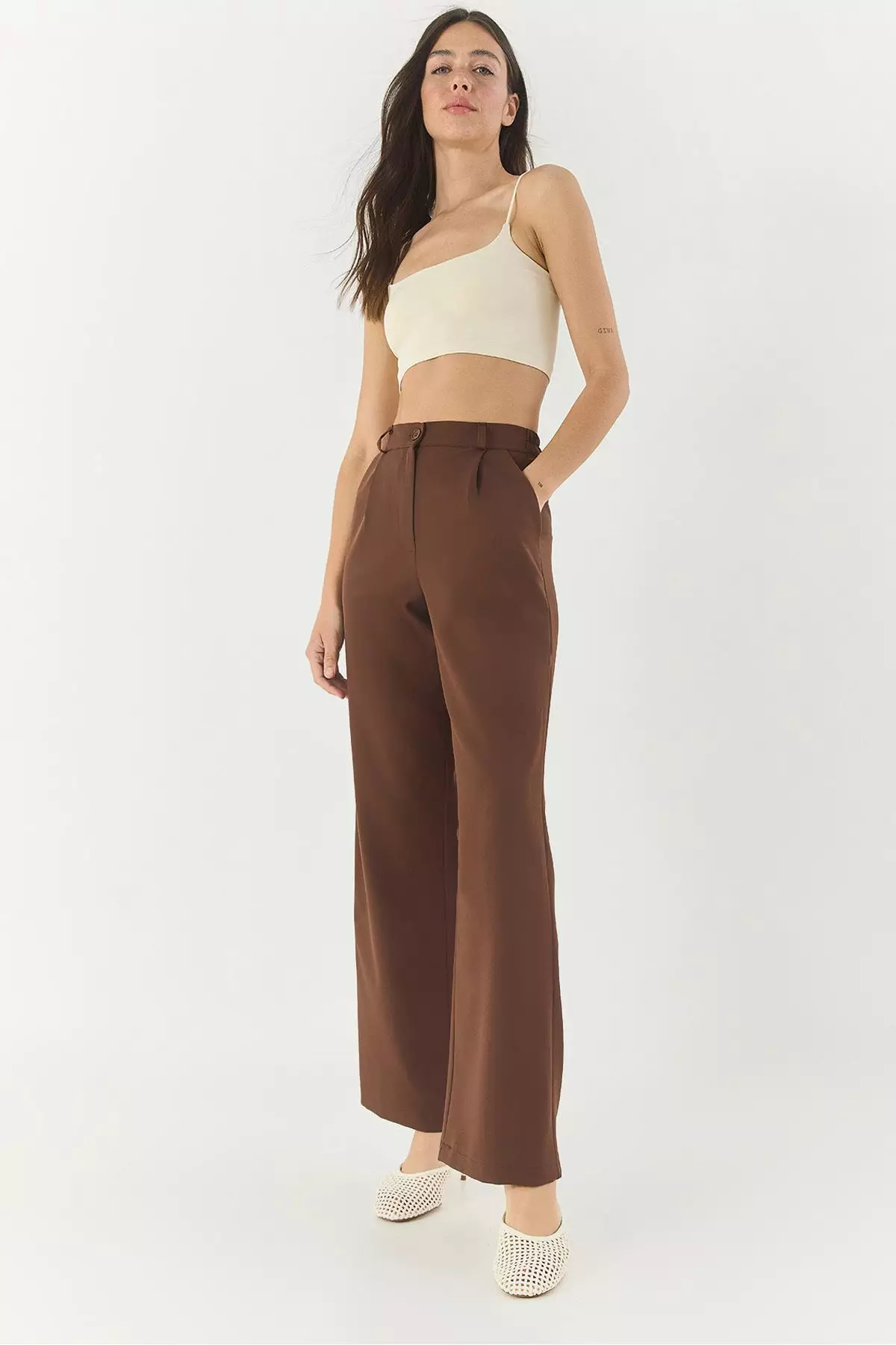 andmary Bruna pants set up ivory 新品未開封 ANDMARY】Bruna pants set up