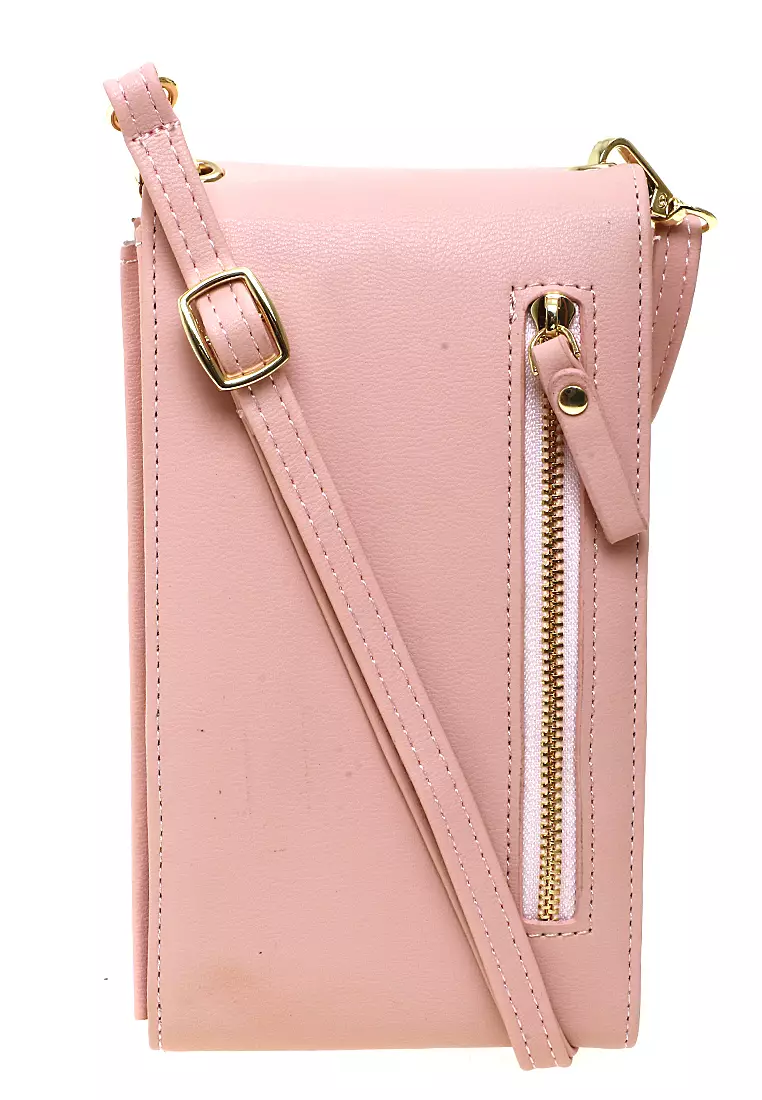 Sling Bag Tas Selempang Wanita Dompet Handphone Material Kulit Leather ORIGINAL