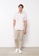 LC WAIKIKI beige Standard Fit Short Sleeve Men's Shirt E224EAA448D741GS_4