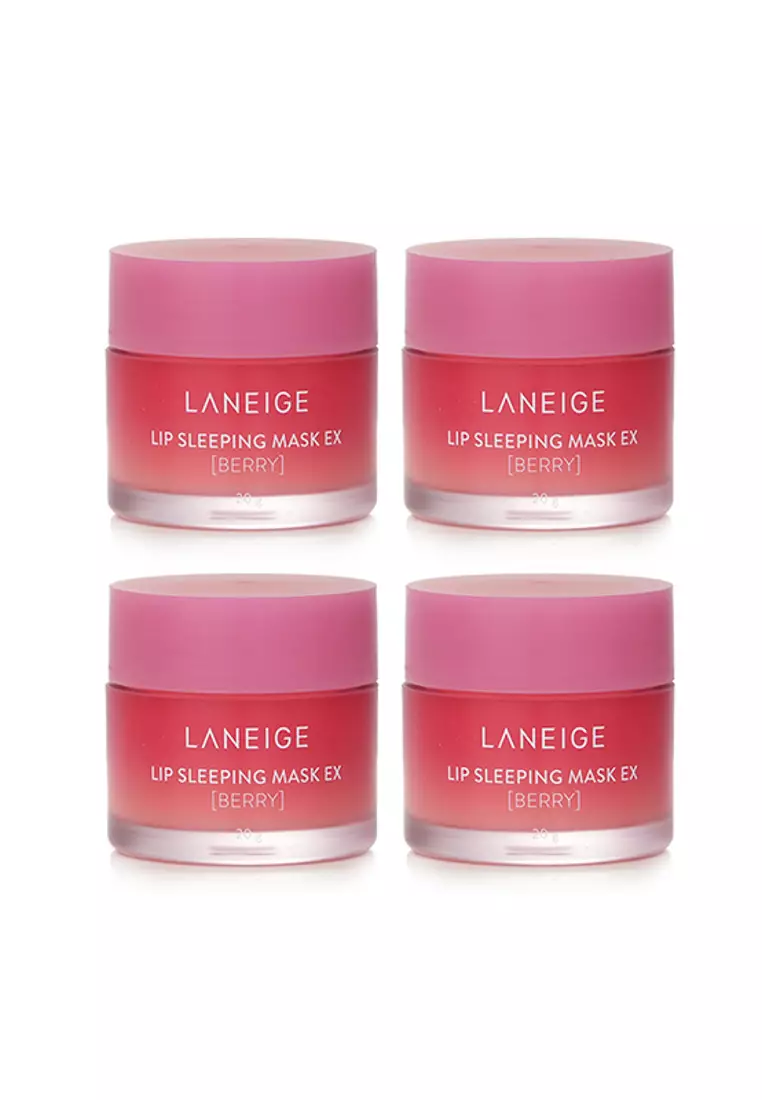 LANEIGE - Lip Sleeping Mask EX - Berry 20g x4pcs