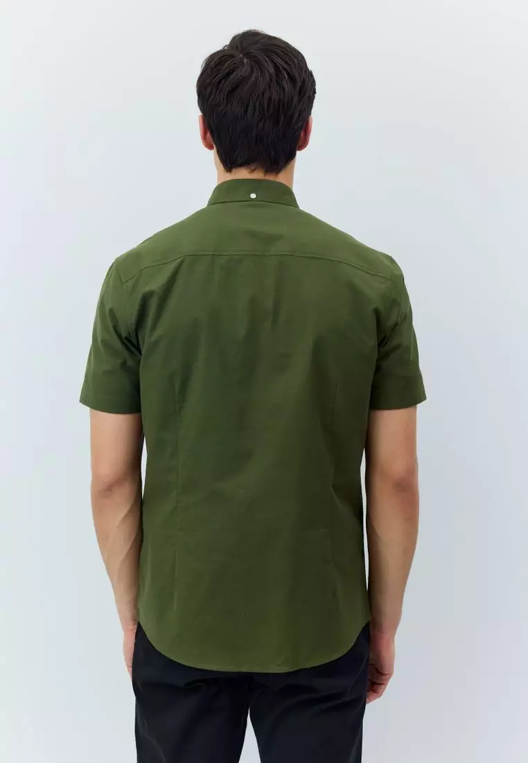 Stretch Oxford Short Sleeve Shirt