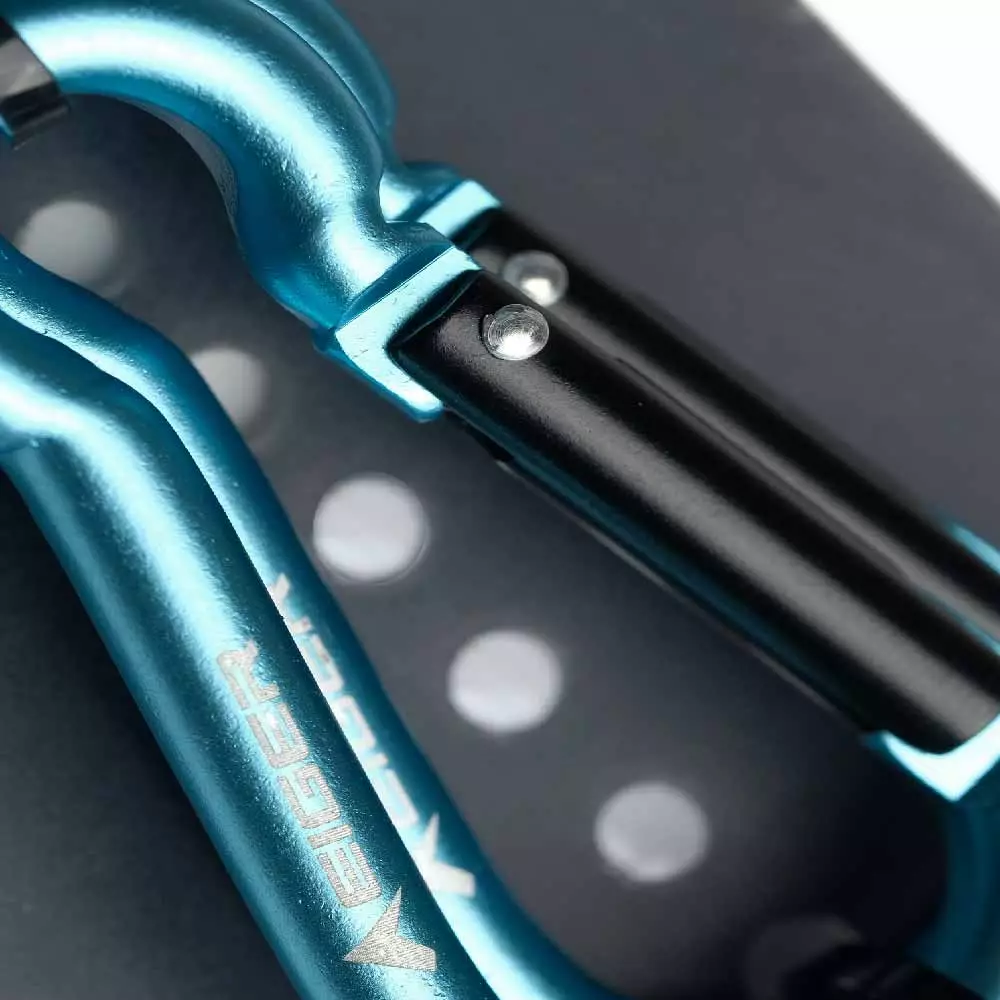 Eiger 6 Mm Pear Shape Carabiner 2 Pc Keychain