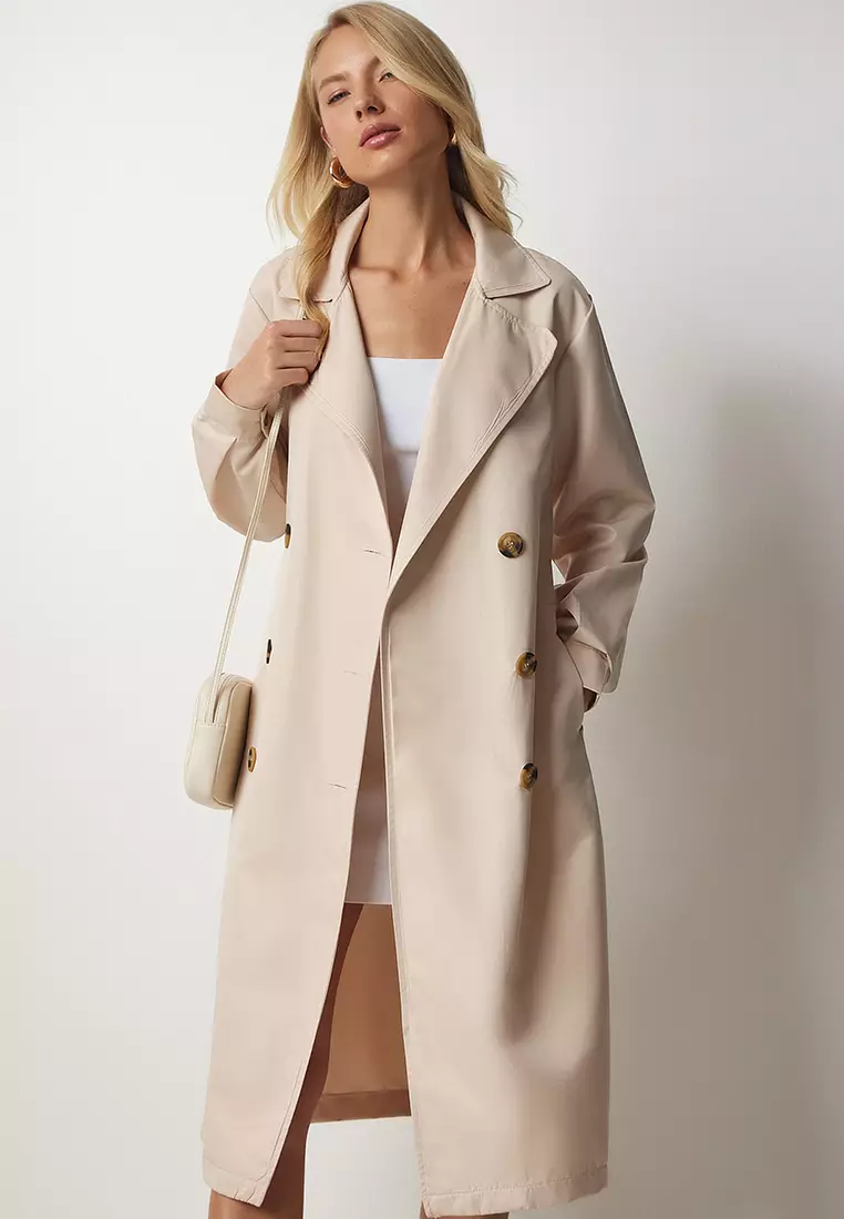 Double Breasted Trench Coat