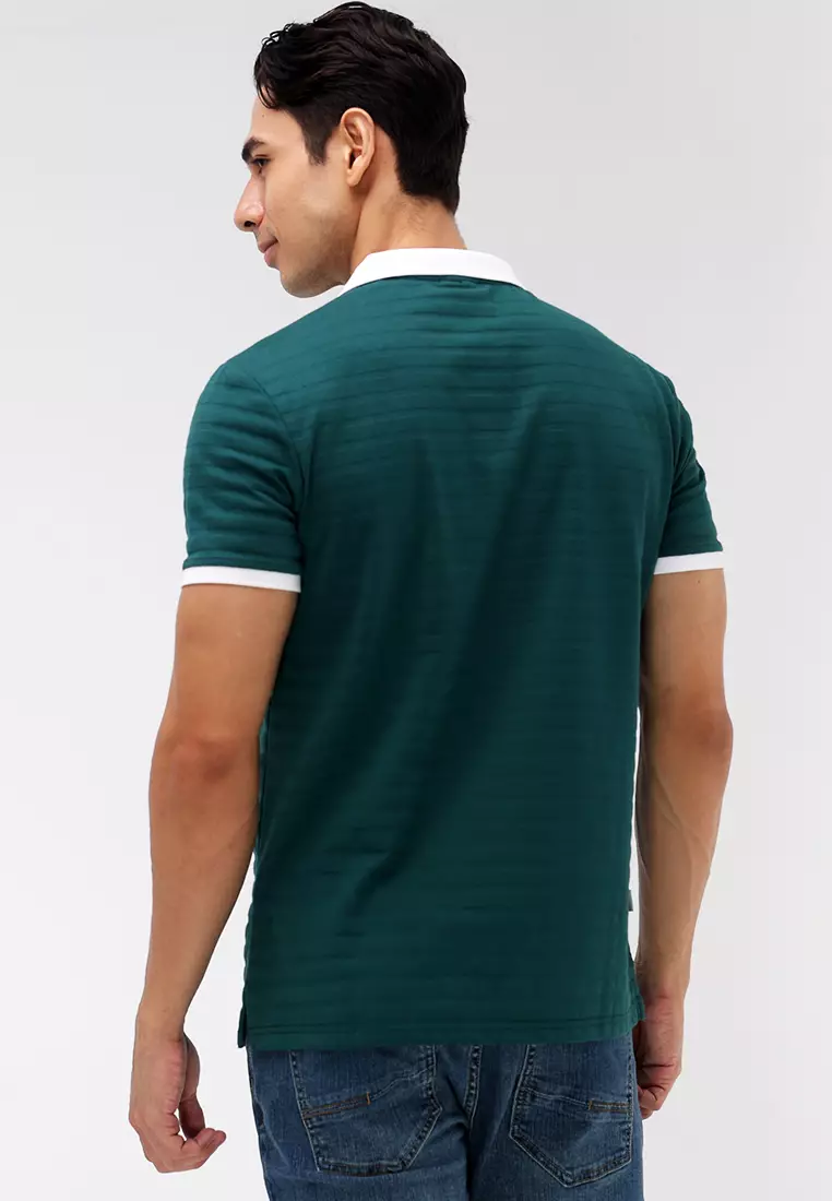 Collared Shirt Jacquard