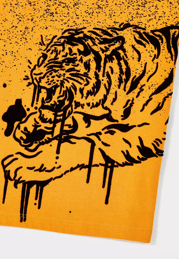 Quintus Flocked T-Shirt