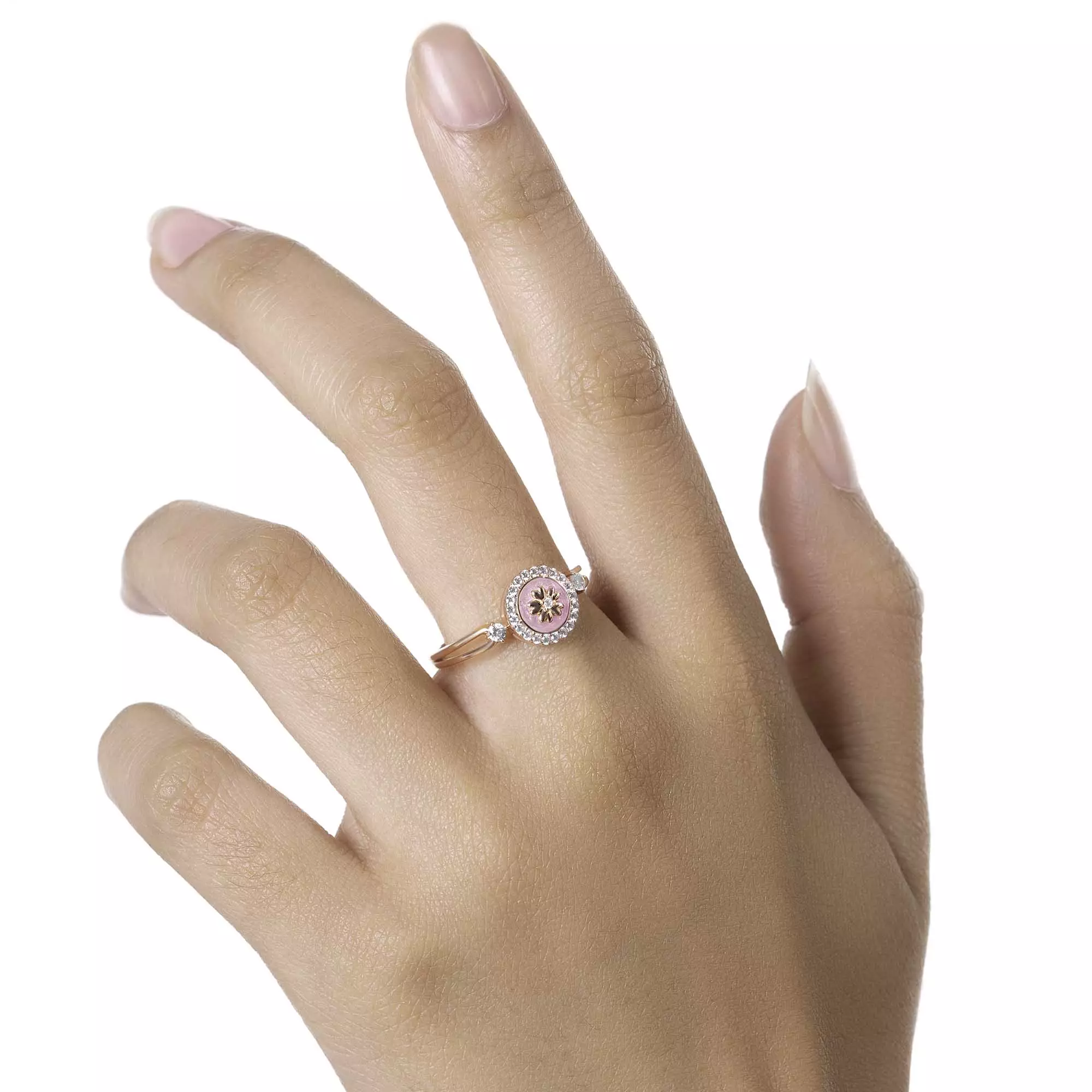 Cincin Emas 8K - Mira Gold Ring - Brianeta  Collection - Juene Jewelry