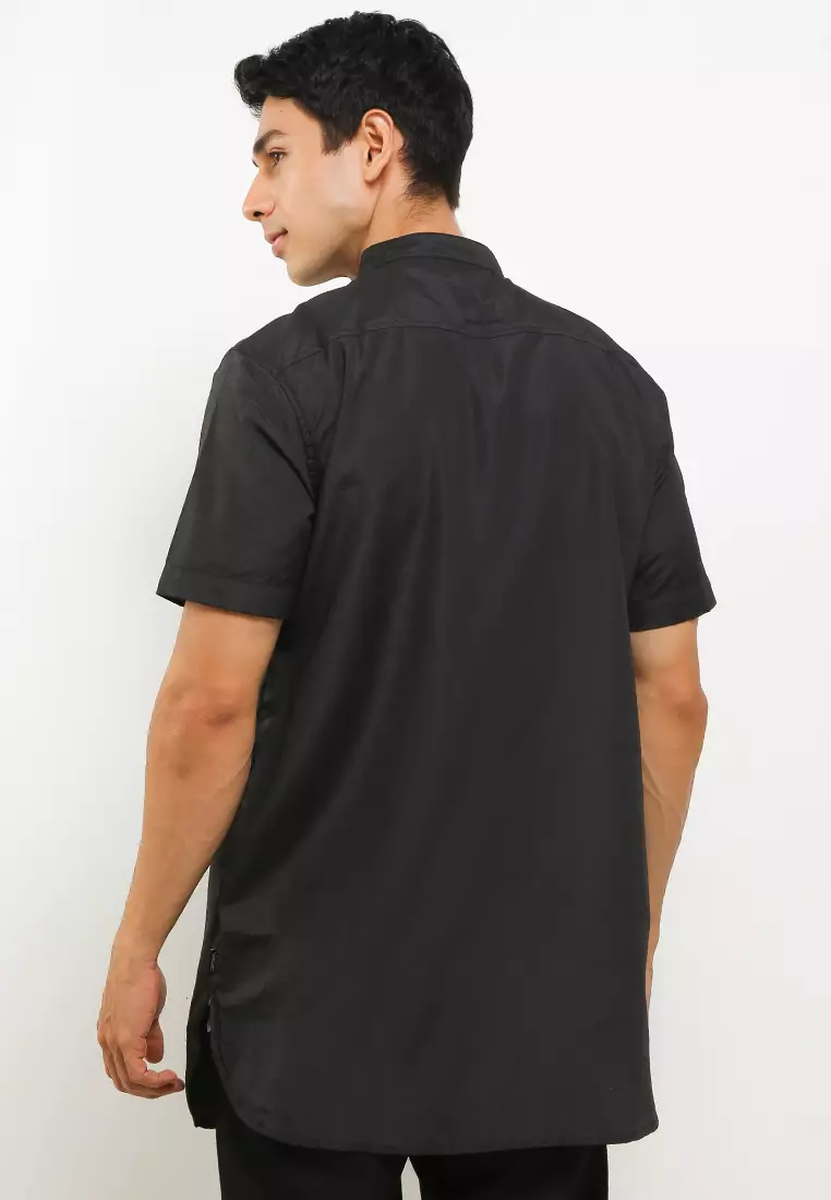 Kemeja koko lengan pendek D423E01