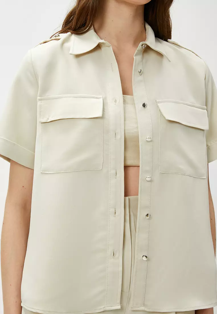 Short Sleeve Pockets Shirt
