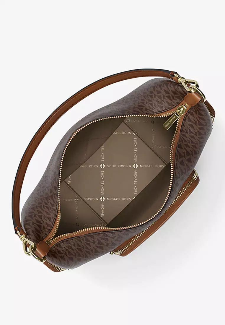 Merritt Medium Signature Logo Convertible Shoulder Bag