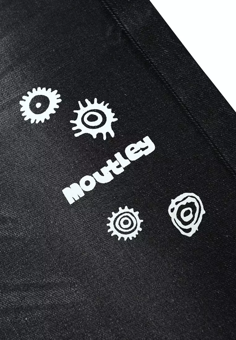 Moutley Men's Long Denim Pants Loose Fit Jeans Glass OL-C020125