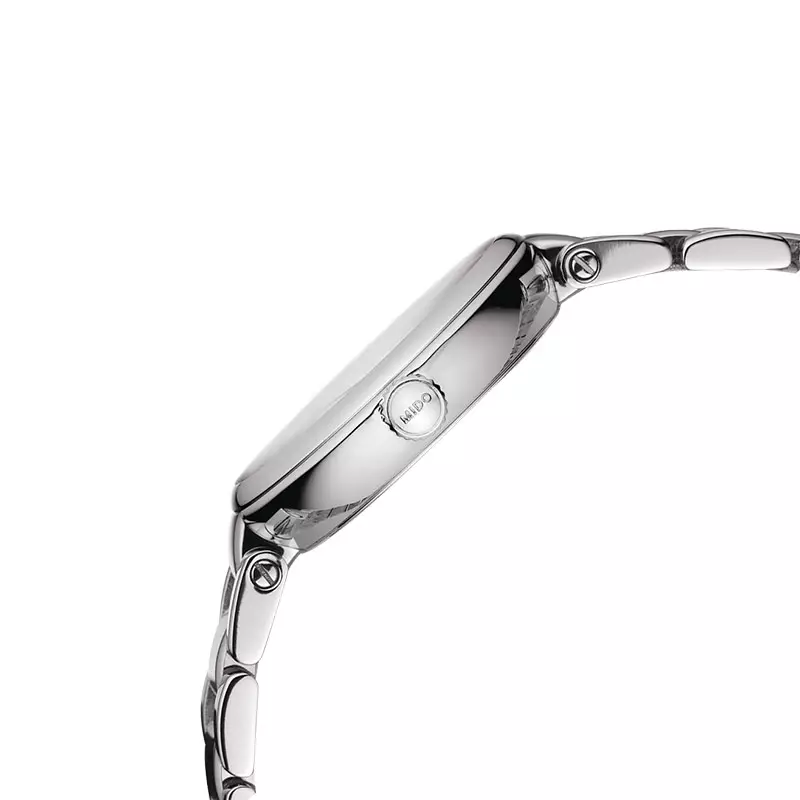 Jam Tangan Wanita MIDO Baroncelli M022.210.11.036.00 Donna Silver Dial Stainless Steel Strap