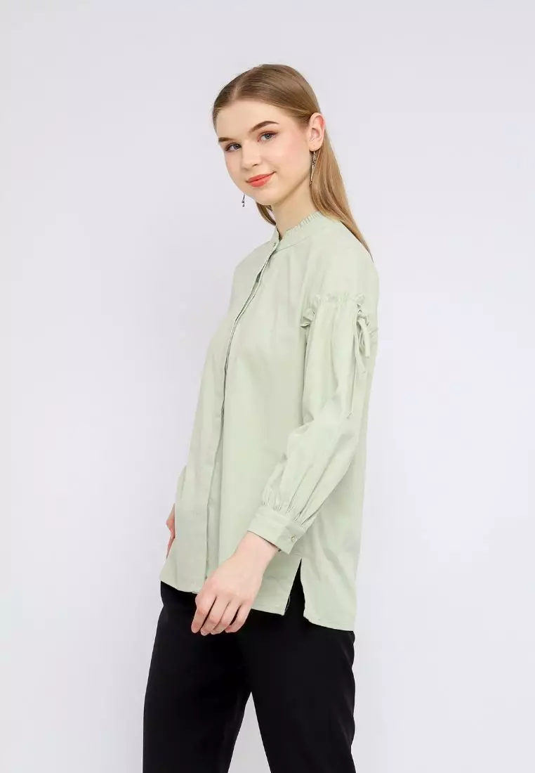 Urban Exchange Sunny Green Shirt