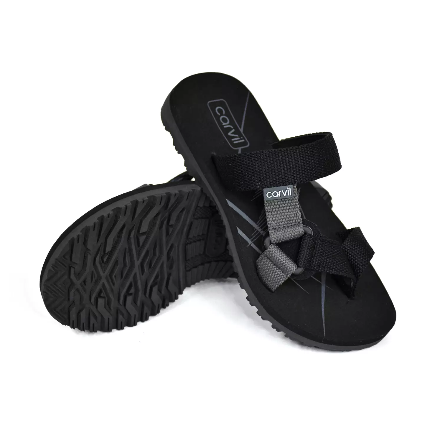Carvil Sandal Anak Spextra JR-S07 TP Black/Grey