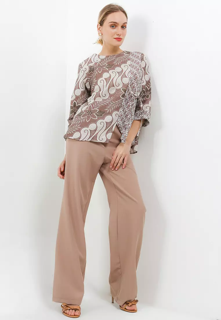 Seno Blouse Batik Wanita Exclusive Premium Casual Modern
