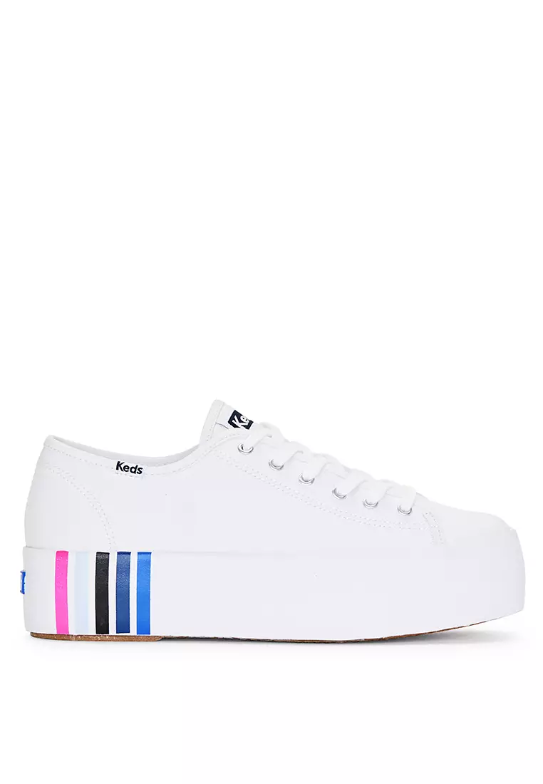 Discount on Keds  shoes - SKU: Triple Up Foxing Stripes Sneakers
