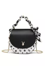 Playboy Bunny Ladies Monogram Sling Bag Cora –
