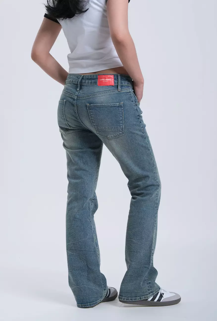 Celana Jeans Wanita Bootcut L1