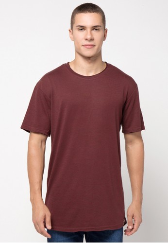 Solid Long Fit T-Shirt