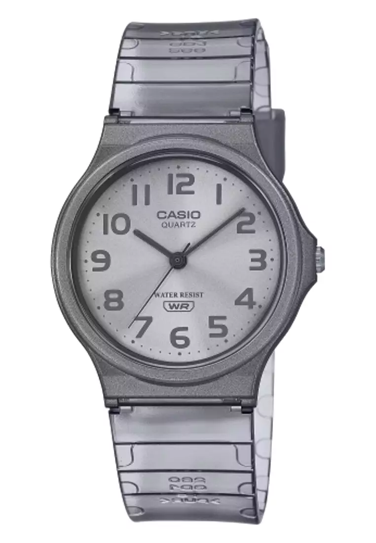 Casio Translucent Analog Watch MQ 24S 8B