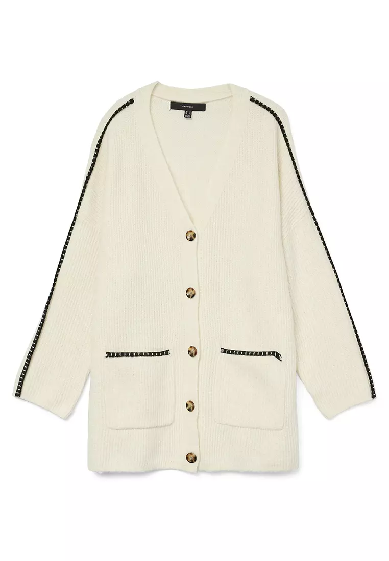 Zora Long Sleeve V-Neck Cardigan