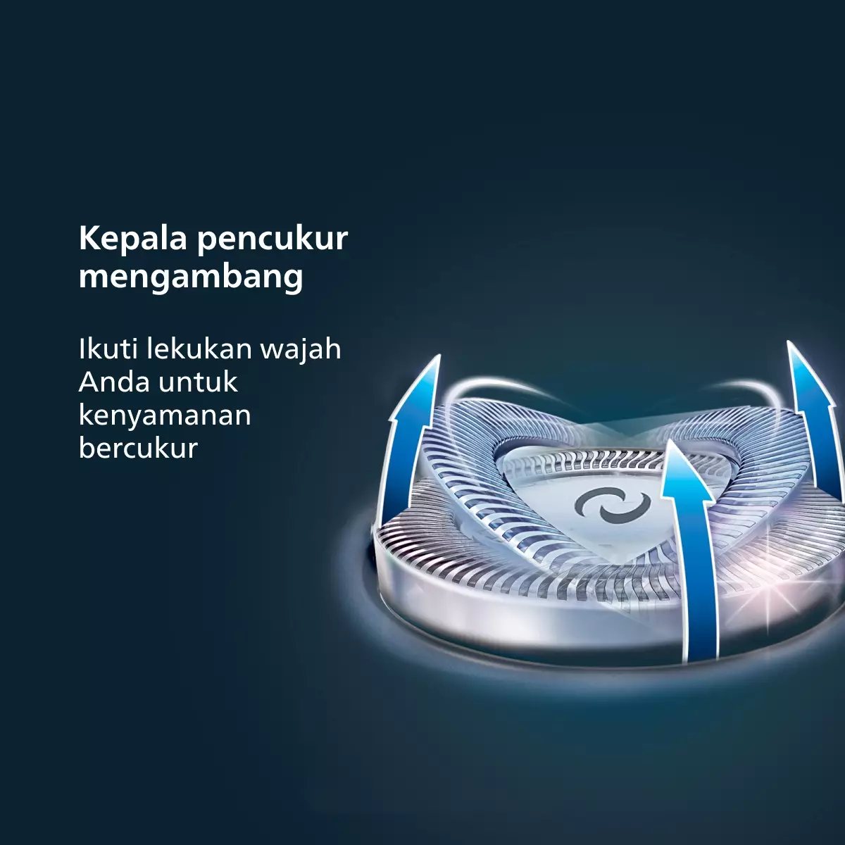 Philips Travel Shaver PQ206/18 Pencukur Jenggot & Kumis