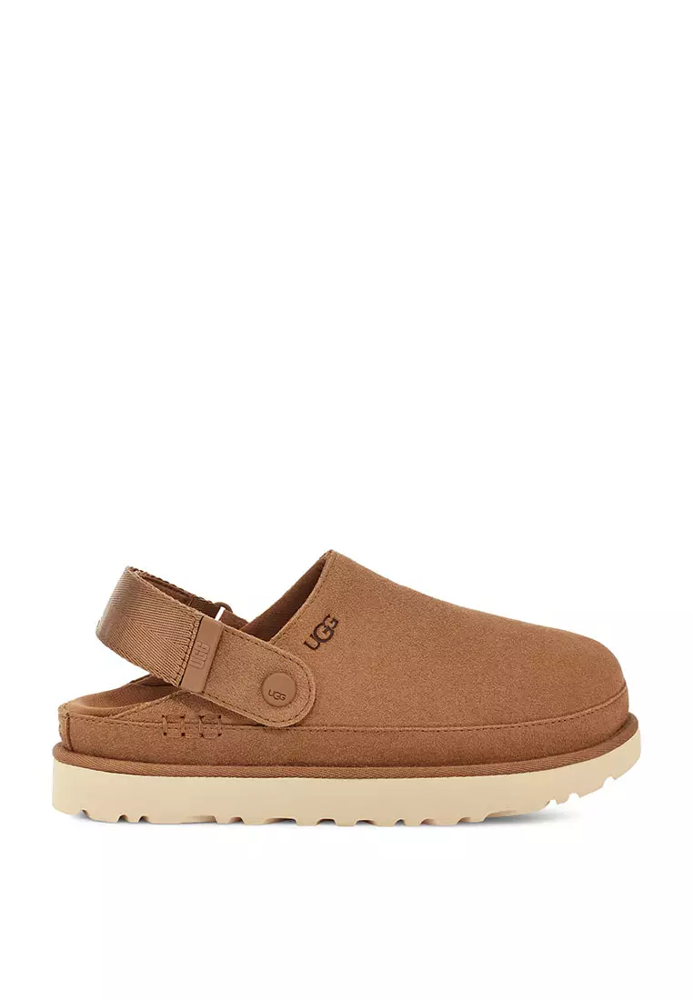 Discount on Ugg  shoes - SKU: Ugg Women's Goldenstar Clog - Chestnut (1138252-Che)