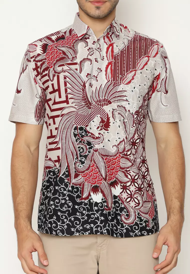 HEM PENDEK AKSA BATIK JEREMY JESSICA