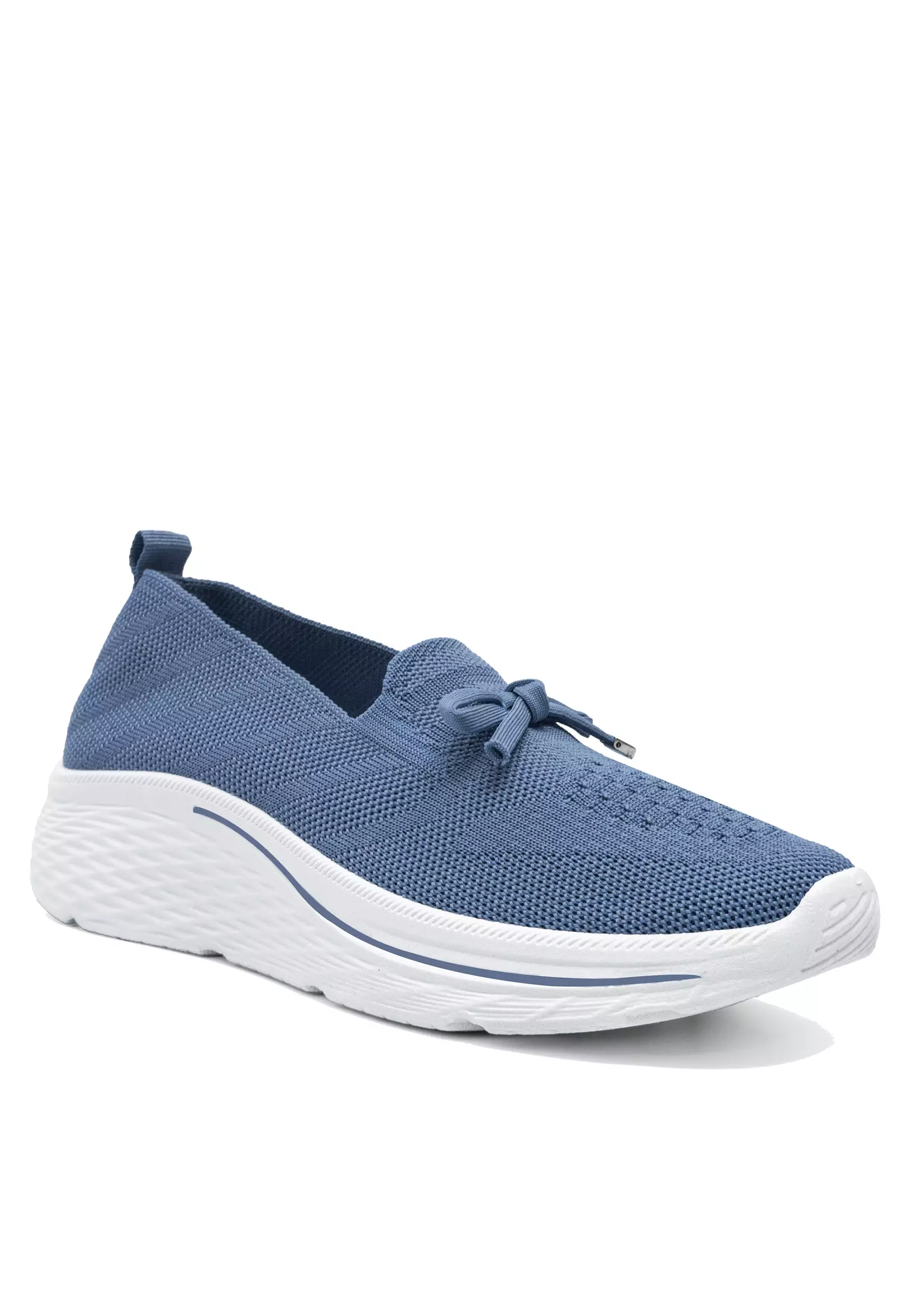 Dr. Kevin Sepatu Olahraga Sport Wanita Sneakers Rajut Slip On 559-006