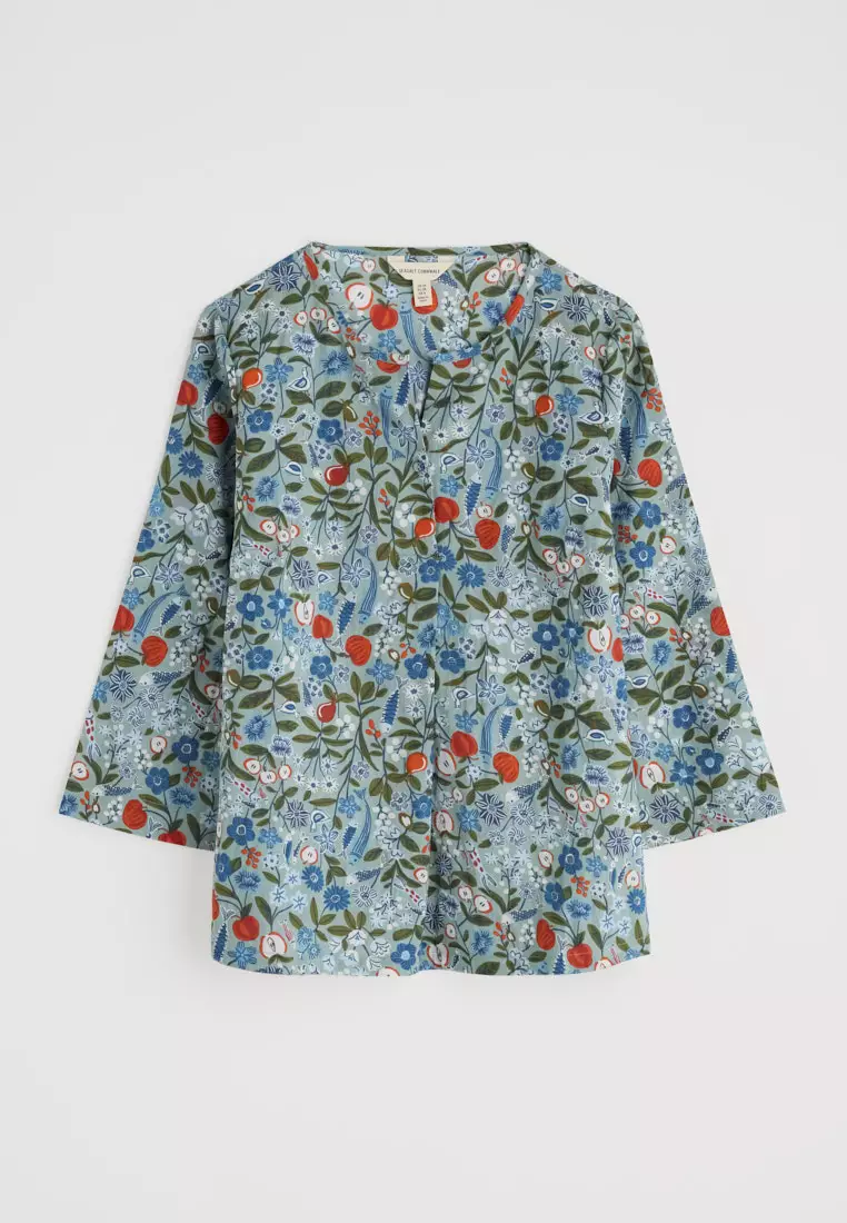 Seasalt Cornwall Blue Watercolour Sketch Top