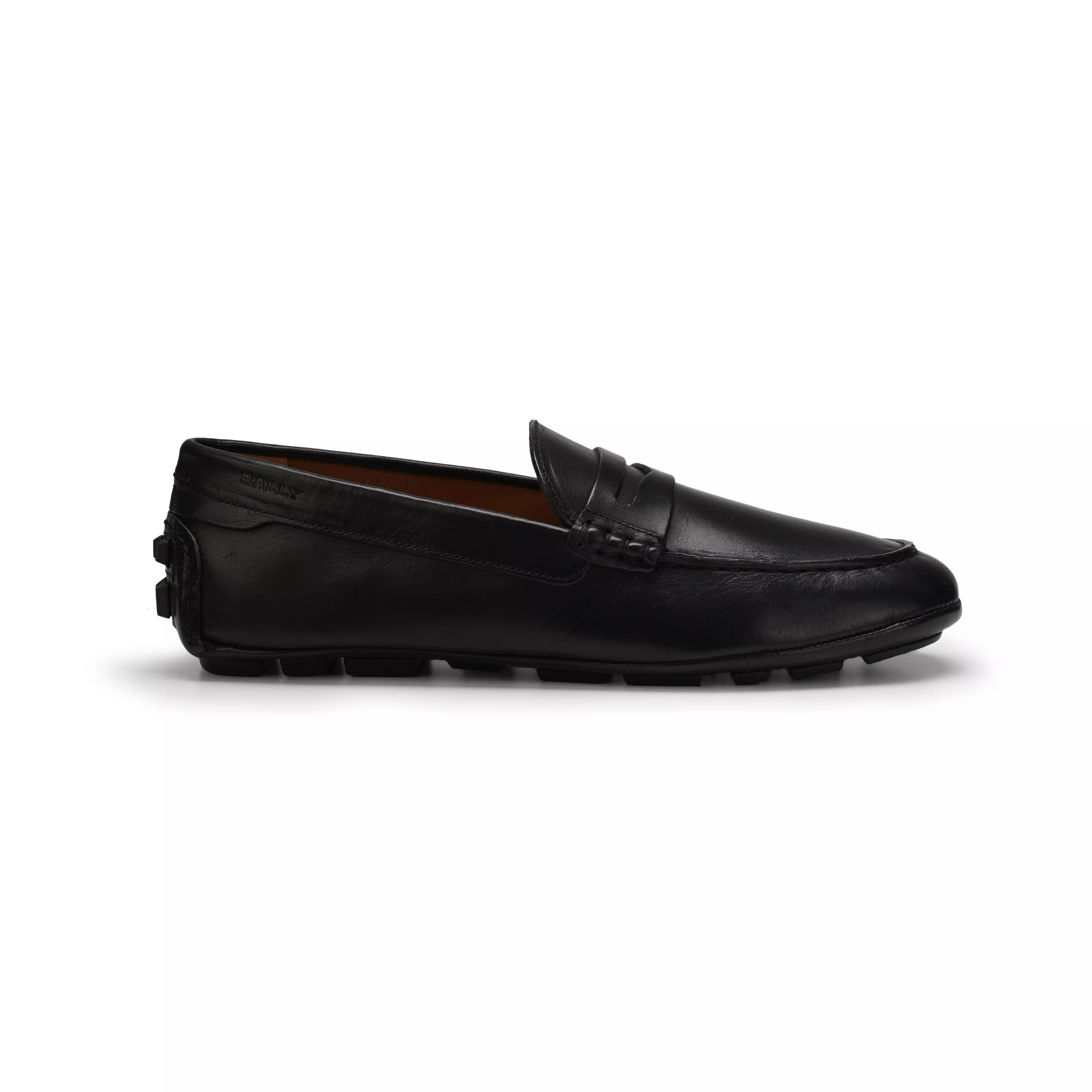 Bally Kolton Leather Loafers - Black