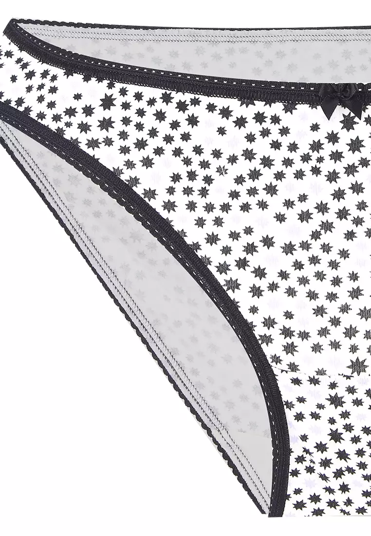 5pk Cotton Lycra Bikini Knickers