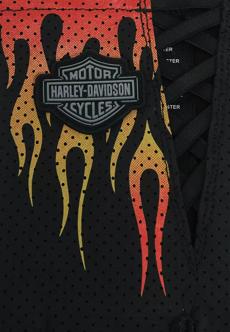 Harley-Davidson Legacy Perforated Sommer Leder Hand Produktbild-Vorschau 3