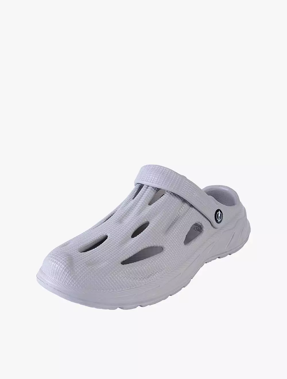 Payless Rugged Outback Mens Bruce Clog Sandals - Light Grey_01