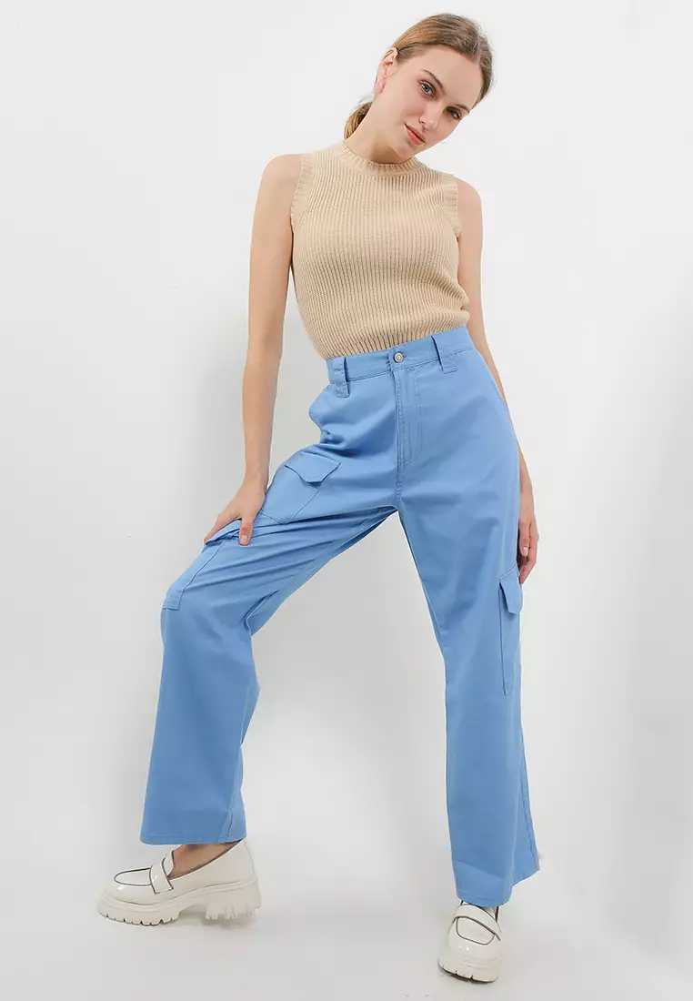 Tacy Cargo Denim Pants