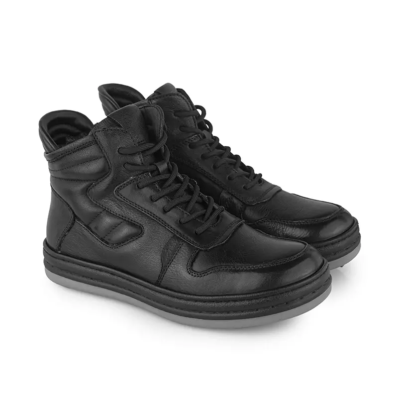 Sepatu Pria Boots Casual Gino Mariani Jacob 1 Black