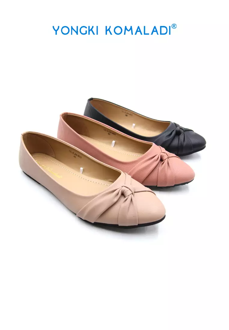 YONGKI KOMALADI MADELAINE FLATSHOES OL-EJM-803 KREM