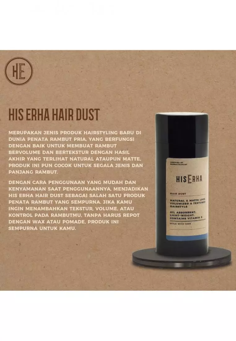 His Erha Hair Dust 12G