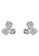 SO SEOUL silver Glimmering White Petal Stud Earrings and Necklace Set 2CE65AC43C678DGS_6