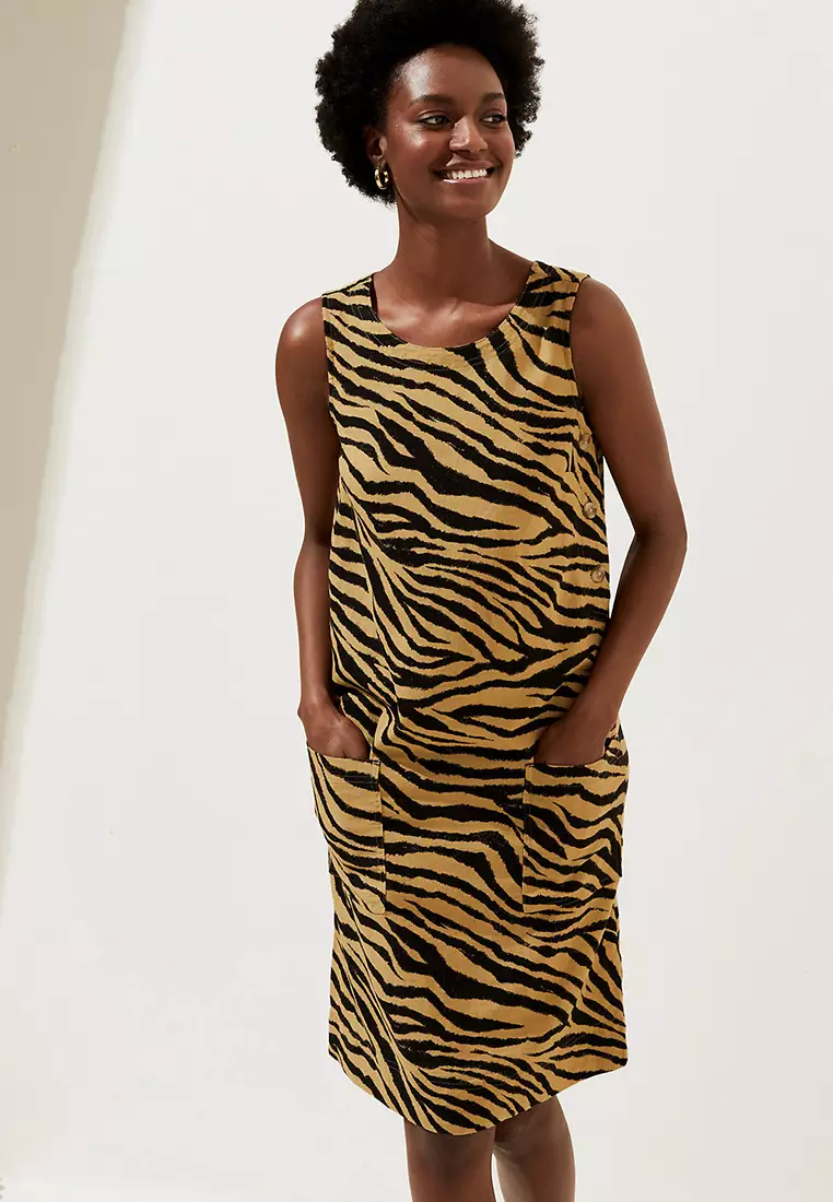 Marks and clearance spencer zebra dress