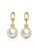 MATCH gold Premium S925 pearl Golden Earring 85E56AC154AAF1GS_1