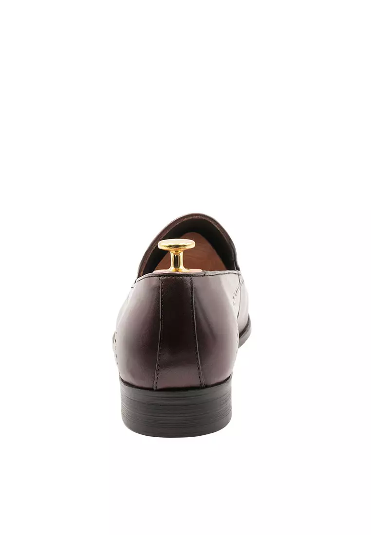 Pergamino Burgundy Tassel Loafer