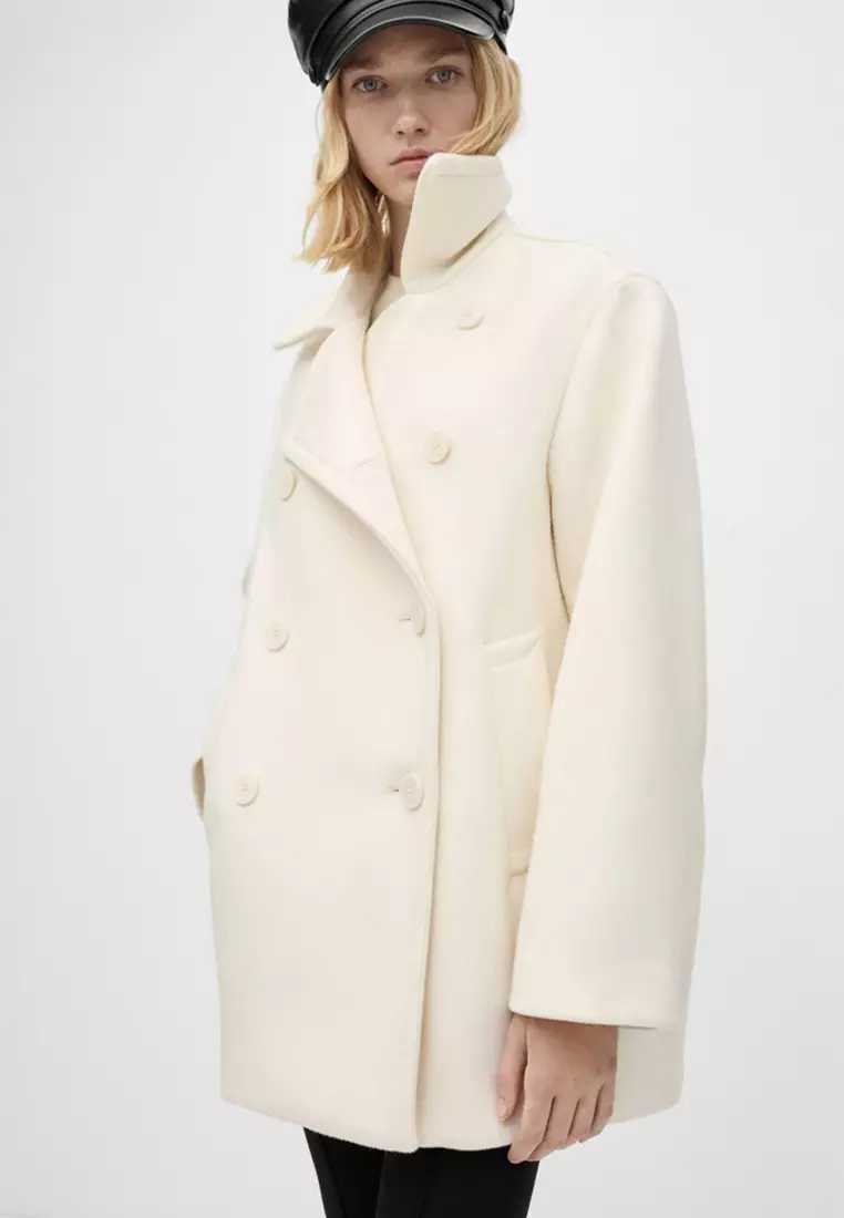 Virgin wool coat hotsell