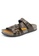 SoleSimple brown Istanbul - Dark Brown Leather Sandals & Flip Flops & Slipper 72C7ESH32994F5GS_2