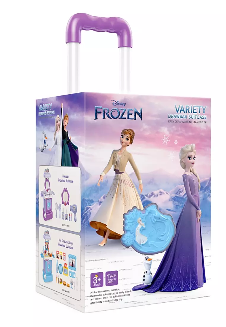 Disney Frozen 2 in 1 Beauty Trolley Suitcase