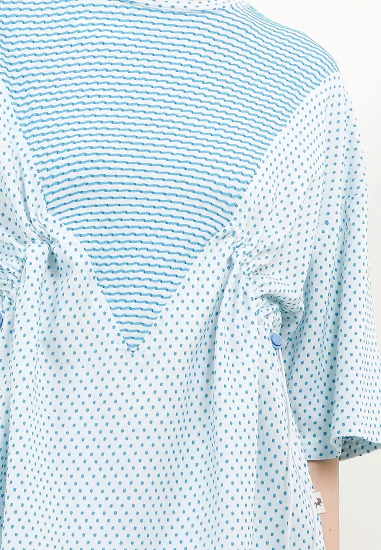 Knitting Dobby Blouse KSC690